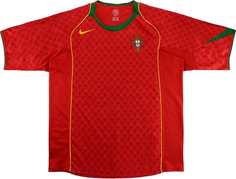 Tailandia Camiseta Portugal 1ª Retro 2004 Rojo